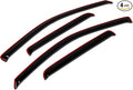WV-733i in-Channel Window Visor Deflector Rain Guard Dark Smoke 4-pc Set, Compatible with 2013-2016 Nissan Pathfinder