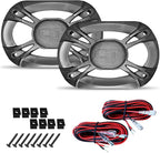 CT Sounds BIO-4X6-COX 4x6 Inch Coaxial Car Speakers, 160 Watts Max, Pair