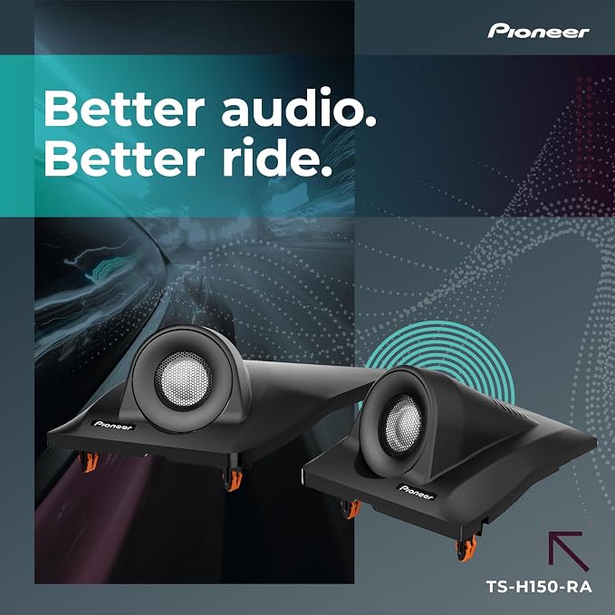 TS-H150-RA N/A Speakers (Pair) – 180W Max (50 RMS), Unique Solution for Front-Stage Reinforcement