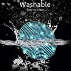 2pcs Bling Car Cup Holder Coaster, 2.75 inch Anti-Slip Shockproof Universal Fashion Car Coasters Insert Bling Crystal Rhinestone Automotive Interior Accessories for Women (2 pcs, Aquamrine)