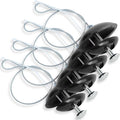 4 Pcs Sidewall Tire Repair Kit, Tire Puncture Repair Kit Portable Sidewall Emergency Repairs Tool Compatible with ATV UTV SXS Lawnmower Tractor RZR Talon KRX