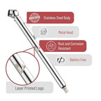 Pencil Tire Pressure Gauge, 5 Pack, 10-75 PSI, Pencil Air Pressure Gauge for Tires