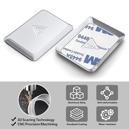 Polodunn for Honda Civic 2022-2025, for Accord/HRV/CRV 2023-2025, for Acura Integra 2023 2024 - Hazard Warning Light Push Button Cover, Emergency Flashers Trim Accessories (Silver)