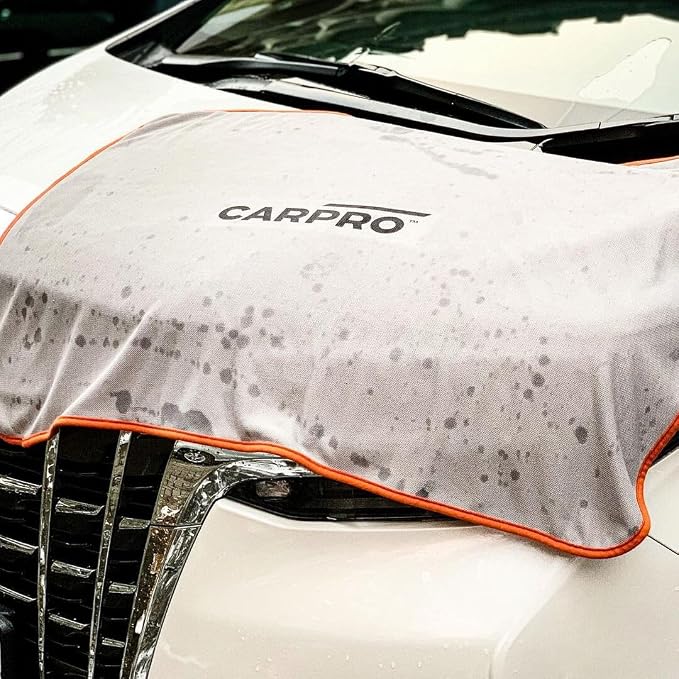 DHydrate Drying Towel: Car Wash Towel for Spotless Shine, Microfiber Edge, Lint & Tag Free, Cleaning Cloth - 28" x 40" (Pack of 1)