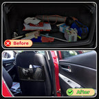4 Pcs Boat Storage Net Bag, ABS Plastic Car Framed Mesh Net Holder, Phone & Cargo Organizer with Screws for Auto, Rv, Boat, Pontoon, Truck Pocket Storage (16 x 8 Inch)
