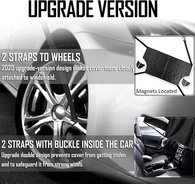 Windshield Snow Ice Covers Shade Waterproof Sun Protection All Cars