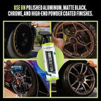 Legendary Wheel Cleaner Spray 16oz - Deep Cleaning Formula for All Wheel & Rim Finishes - Removes Brake Dust, Dirt & Grime