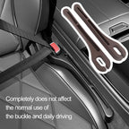 2PCS Car Seat Gap Filler Organizer,Upgrade Car Side Seat Gap Filler with Phone Holder,Multifunctional Car Seat Filler Gap Space Prevents Things Dropping for Cars,SUVs (Brown)