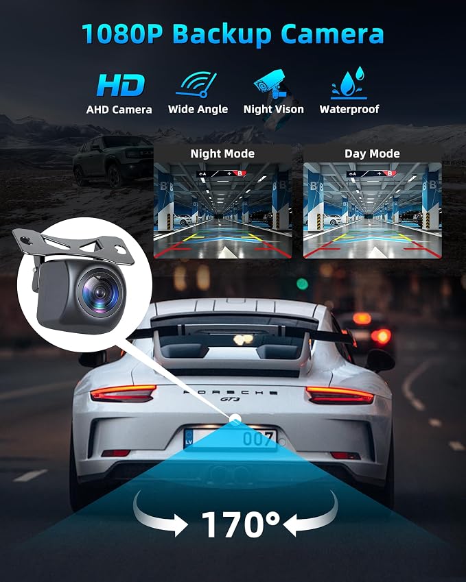 5G WiFi Car Radio for Ford F150 2009-2014: 9 Inch HD Touch Screen Stereo with Wireless CarPlay Android Auto GPS Bluetooth SWC FM DSP 1080P Backup Camera