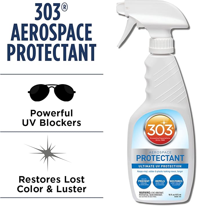 303 Aerospace Protectant for Vinyl, Plastic & Rubber, 16 oz