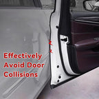 16.4Ft(5M) Car Door Edge Protector, Anti-Collision Auto Door Protective Strip U Shape Edge Trim, Self-Adhesive Automotive Doors Entry Guard Seal Protector for Most Vehicles (Black)