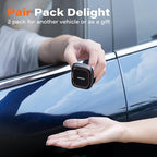 [2 Pack] Magnetic Phone Holder for Car, Dashboard Magnetic Car Phone Holder Mount with Strong VHB Adhesive Mounting, Requires Metal Plate for Use, Compatible with Most Phones(Not for Magsafe)
