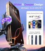 Purple Phone Holders for Your Car [Upgraded True Military-Grade Strongest Suction] Cell Phone Mount for Car Dashboard Windshield Vent Truck Boat Stand Adjustable for iPhone Android