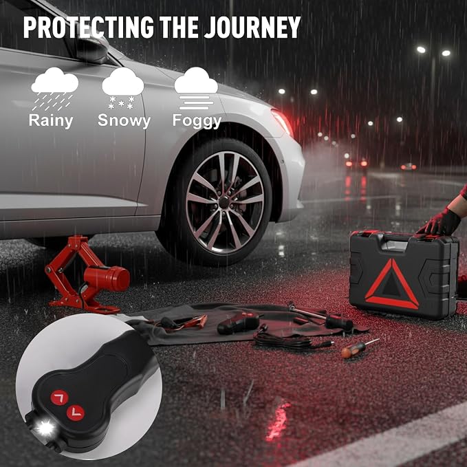 Electric Car Jack 3T Scissor Floor Jack Set 12V Automatic Vehicle Lift Kit for Road Emergency Tire Change Car Repair Tool for Sedans and SUV Red