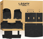 Floor Mats 2021-2026 & Only 8 Seats (Not for 7/9 Seats) for Chevrolet Chevy Suburban/GMC Yukon XL (Only Yukon XL, Not Fit Yukon)/Cadillac Escalade ESV (Only Escalade ESV, Not Fit Escalade)