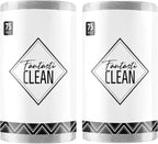 Microfiber Cleaning Cloth Rolls- 150 Sheets (2 Rolls of Grey) | 12'' by 12'', Super Absorbent, Lint-free, Tear-away Microfiber Towel Roll, for All-Purpose Cleaning