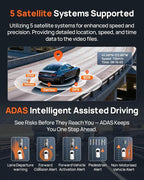 4K Dash Cam Front and Rear, 4K+1080P Dual STARVIS 2 Car Dash Camera for Cars, 4G LTE Remote Access, AI Motion Detection, WiFi 6, 5 GPS, 24H Parking Mode, HDR Night Vision, Voice Control, ADAS