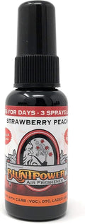 (Strawberry Peach, 1 Pack) Concentrated Air Freshener for Room and Car Spray - Oil-Based Diffuser Spray Bottle - Long-Lasting Bathroom Spray, Car Freshener, & Odor Eliminator Spray