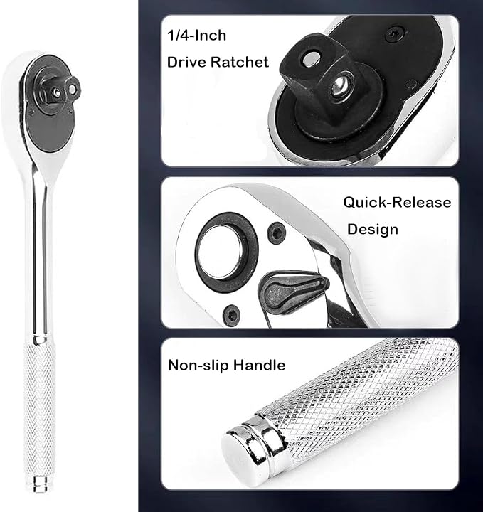 Motorcycles Repair Tool Kit Compatible with H-Arley HD Motorcycles Bike,Road Carry Tool Kit