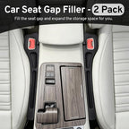 Car Seat Gap Filler Organizer for Mazda CX5 CX-5 Mazda 3 Cx90 Cx30 Cx50 2026 2025 2024 2023-2000 Plug with Storage Slot Strip No-Drop Seat Side Gap with Phone Holder - 2 Pack