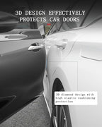 muekzu Silicone Car Door Edge Guard Trim Molding Crash Scratch Protector Scratch Guard for Car,Sedans,Truck,SUV 4PCS(Gray)