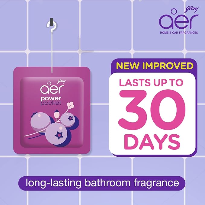 AER Power Pocket Assorted Solid Pocket Air Freshener for the Entire Home with Long Lasting Scents Pack of 5