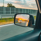 Heart Blind Spot Mirrors 2 Pack, Adjustable Wide Angle Car Side | Convex rear view mirror for cars, SUVs & trucks. Eliminates blind spots, enhances visibility. Easy stick-on installation,