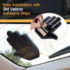Car Accessories for Men, Car Finger Light with Remote - Give The Bird & Wave & Love to Drivers - Truck Accessories, Finger Flicker LED Hand Gesture Signs, Ideal Gift for Men and Women