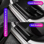 Door sill Protector,Door sill Scratch Protection (Suitable for Most car Models),Anti-Scratch Protection Strips（9PC）