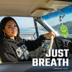 Hanging Car Air Freshener 12-Pack, Cali Greens Premium Fresh Floral & Refreshing Green Fragrance, Rearview Mirror Paper Fresheners for Cars, Trucks, SUVs, RVs & Boats