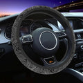 Car Steering Wheel Cover for Women Men, Non-Slip Topography Topographic Map Steering Wheel Protector, Universal 14"-15" Fit for Cars, SUVs, Trucks (Topography)