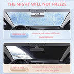 Complete Winter Windshield Cover Kit for GMC Acadia 2007–2025 2026 Lambda/C1XX, All-Weather Frost Guard & Snow Protector, Automotive Sun Shade -Easy to Install
