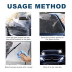 60ml Anti Fog Spray for Windshield, 1/2/3/5 Car Glass Waterproof Coating Agent, Auto Rain Agent Spray, Anti Fog Rain Prevention Spray for Car Interior Windscreen Mirrors Swimming Goggles