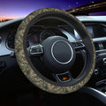 Camo Steering Wheel Covers Non Slip Neoprene Camouflage Tree Pattern Steering Wheel Protector Universal 15 inch for Men Women