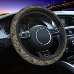 Camo Steering Wheel Covers Non Slip Neoprene Camouflage Tree Pattern Steering Wheel Protector Universal 15 inch for Men Women