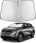 Windshield Sunshade Compatible for Nissan Ariya 2023 2024 2025, Sun Visor for Front Windshield & Window Sun Shade Cover, UV Heat Blocker & Protector, Car Accessories