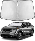 Windshield Sunshade Compatible for Nissan Ariya 2023 2024 2025, Sun Visor for Front Windshield & Window Sun Shade Cover, UV Heat Blocker & Protector, Car Accessories