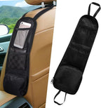 Car Seat Side Storage Pocket, Car Multifunctional Seat Organizer Hanging Bag, Auto Mobile Phone Wallet Sunglasses Mesh Net Pocket, Auto Accessories for Cars SUVs Trucks (Black-1, 1PCS)