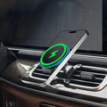 15W Magsafe Car Mount Charger for Mercedes-Benz 2020-2026 GLE GLS, Magnetic Wireless Car Charger, 360° Rotation Car Phone Holder, No-Damage Installation, Exclusive Custom Fit for GLE GLS Accessories