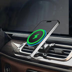 15W Magsafe Car Mount Charger for Mercedes-Benz 2020-2026 GLE GLS, Magnetic Wireless Car Charger, 360° Rotation Car Phone Holder, No-Damage Installation, Exclusive Custom Fit for GLE GLS Accessories