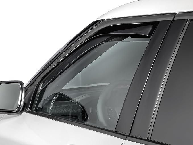 Custom Fit Side Window Deflectors for Ford Explorer, Explorer ST, Explorer Hybrid - (80954IM), Dark Tint