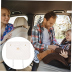 Car Seat Kick Mat Protector with Storage Pocket Back Seat Cover for Full Coverage Anti-kick Pad Easy Installation Car Accessory Organizer for Vehicles