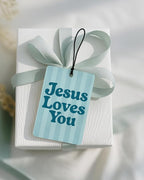 Mint Green Boho Christian Car Air Freshener 4 Pcs for Women Girls | Religious Car Accessories Mirror Decor, Mint Green Christian Hanging Air Freshener for Cars Closet Drawer Books