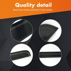 4Pcs Set Tape-On Rain Guards Window Visors for Acura TLX 2021-2024 Window Deflectors Black