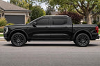 2024-2026 in-Channel Rain Guards for Ford Ranger XL XLT Lariat Raptor Side Window Visor Deflectors Tinted Vent Shades 2025