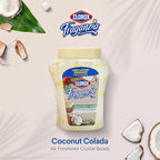 Fraganzia Crystal Beads Air Freshener Coconut Colada Scent Long Lasting Room Deodorizer Odor Eliminator Gel Beads Home Car Office Multi-Room Supply 12 FL OZ 12 Pack Bulk Multi-Room Coverage