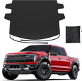 Upgraded Car Windshield Cover for Ice & Snow [All-Weather Protection] Magnetic Fit Weatherproof Frost Cover, Car Winter Accessories, Fit for Trucks, Full-Size SUVs