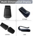 Magnetic Sunglass Holder for Car Visor,Leather Glasses Holder,Vehicle Accessories Sunglasses Visor Clip for Truck 2 Pack