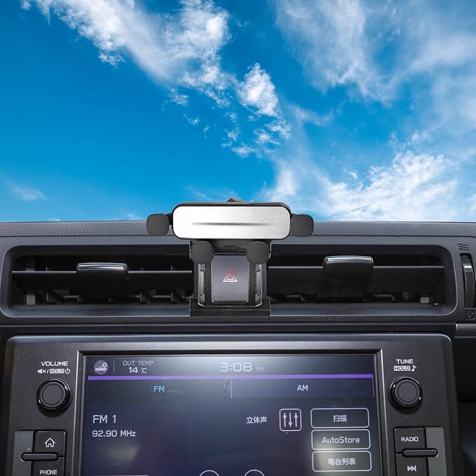 for Toyota GR86 Subaru BRZ 2021 2022 2023 2024 2025 Universal Auto Phone Holder Car Cradle Rotatable Clip Cell Phone Cradle Mount Fit for 3.5-5.5 Inch Phone Interior Accessories