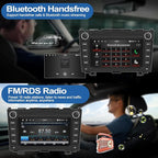 2G+64G Android Car Radio for Honda CRV 2007-2011 7” Touchscreen Car Stereo with CarPlay Android Auto Bluetooth FM GPS SWC WiFi Backup Camera